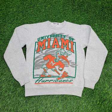 Majestic Vintage 1992 Miami Hurricanes Sweatshirt 