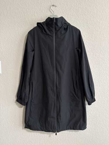 Herno Herno Black Gore-Tex Long Anorak Coat w/ Ho… - image 1