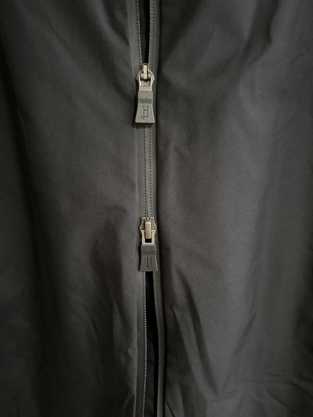 Herno Herno Black Gore-Tex Long Anorak Coat w/ Ho… - image 4