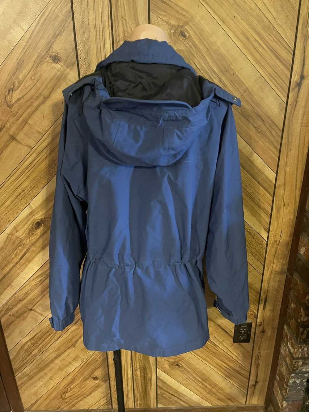 Rei REI Vintage Women’s Blue Gore Tex Zip Up Hood… - image 7