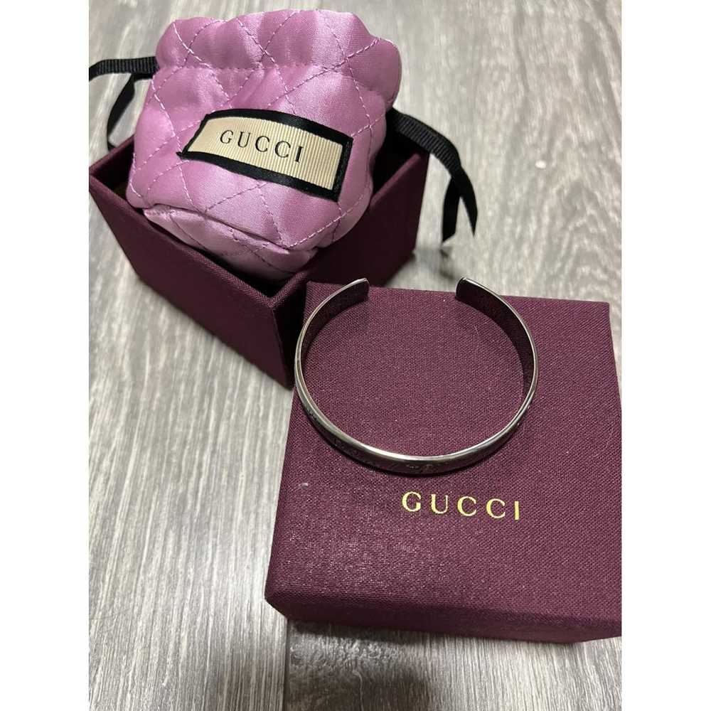 Gucci Gg Running silver bracelet - image 10