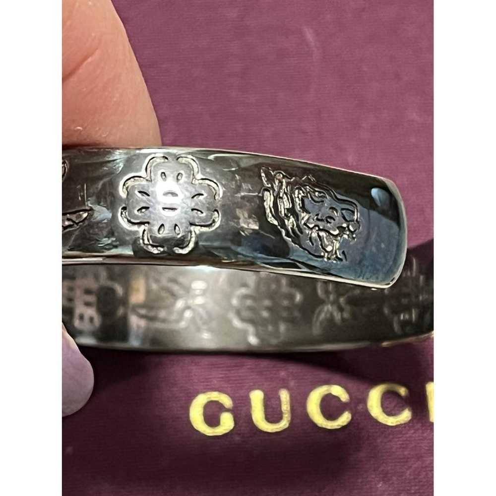 Gucci Gg Running silver bracelet - image 3