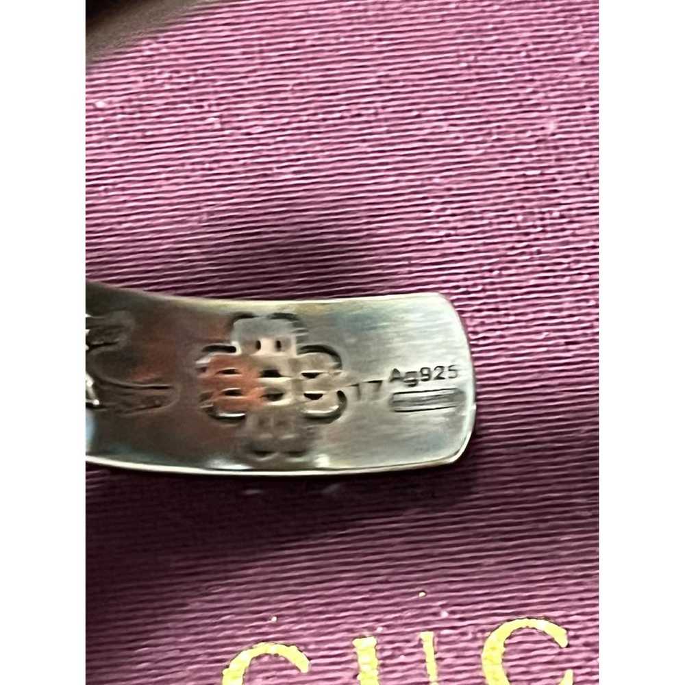 Gucci Gg Running silver bracelet - image 7