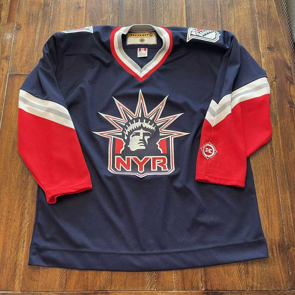 Koho Vtg New York Rangers Lady Liberty Hockey Jer… - image 3