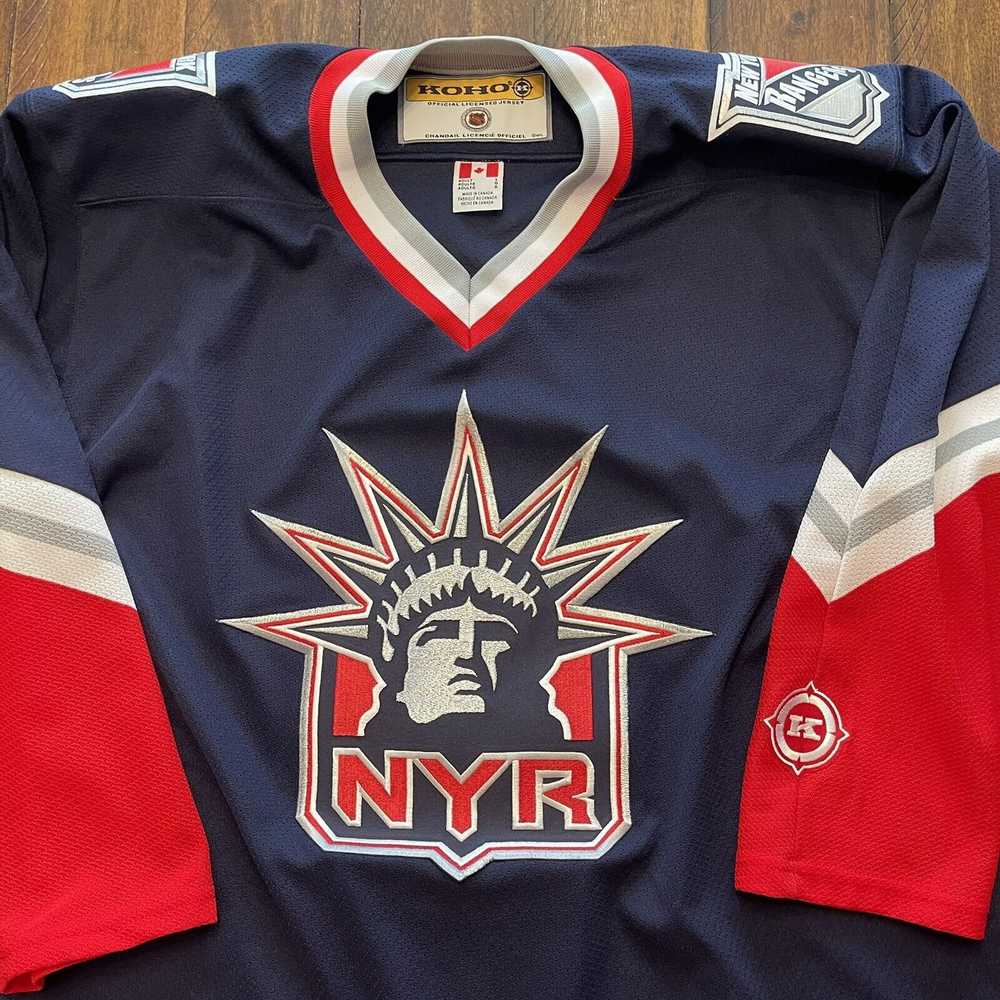 Koho Vtg New York Rangers Lady Liberty Hockey Jer… - image 4