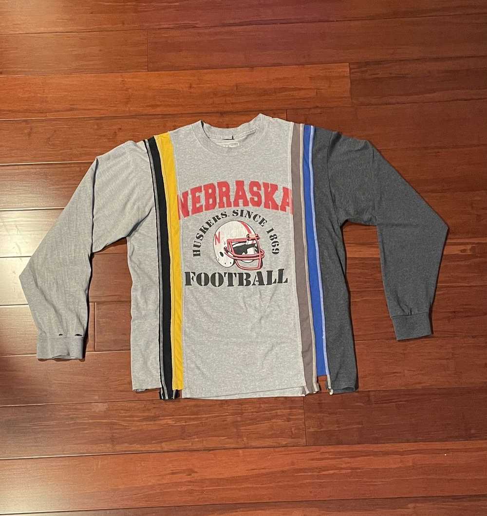 Needles Needles 7 Cut Nebraska Football Longsleeve - image 1