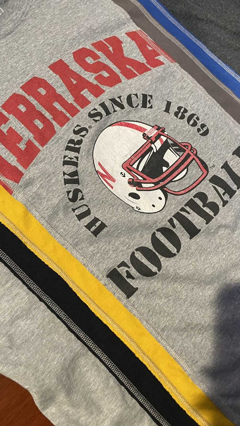 Needles Needles 7 Cut Nebraska Football Longsleeve - image 2