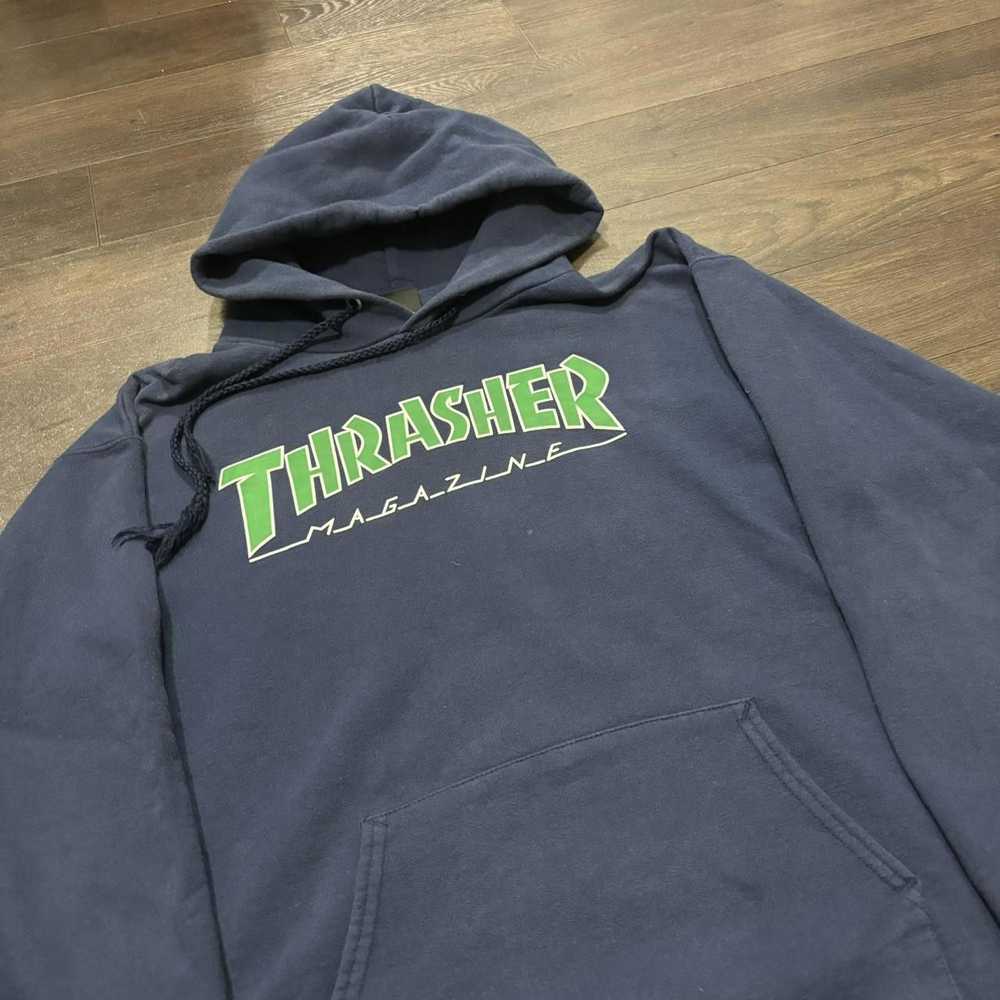 Thrasher thrasher magazine hoodie small 00s - image 1