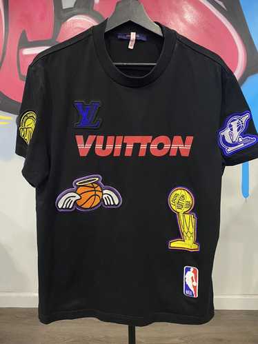 Louis Vuitton Louis Vuitton NBA Patchwork Logo T-S