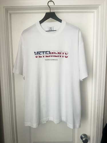 Vetements VETEMENTS Global Edition USA America T-S