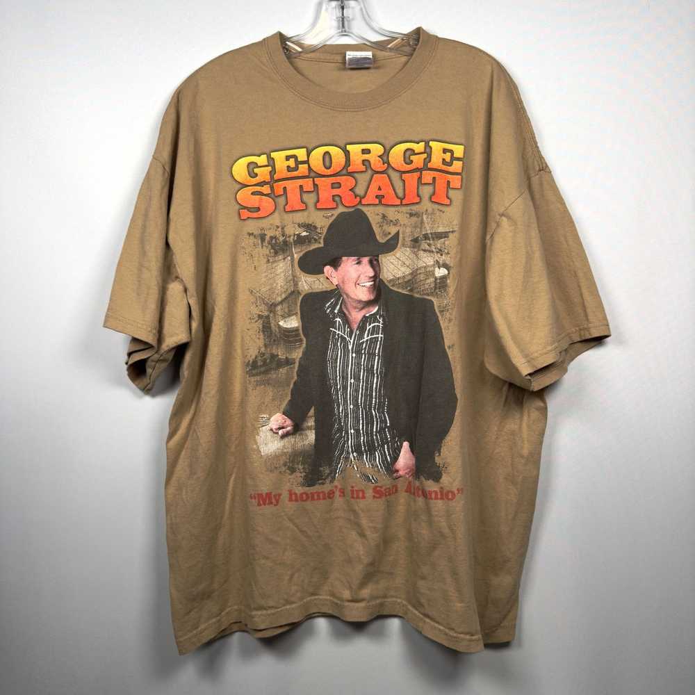 Gildan 2010 George Strait Concert Tee Alamodome B… - image 2