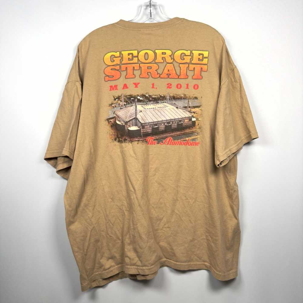 Gildan 2010 George Strait Concert Tee Alamodome B… - image 3