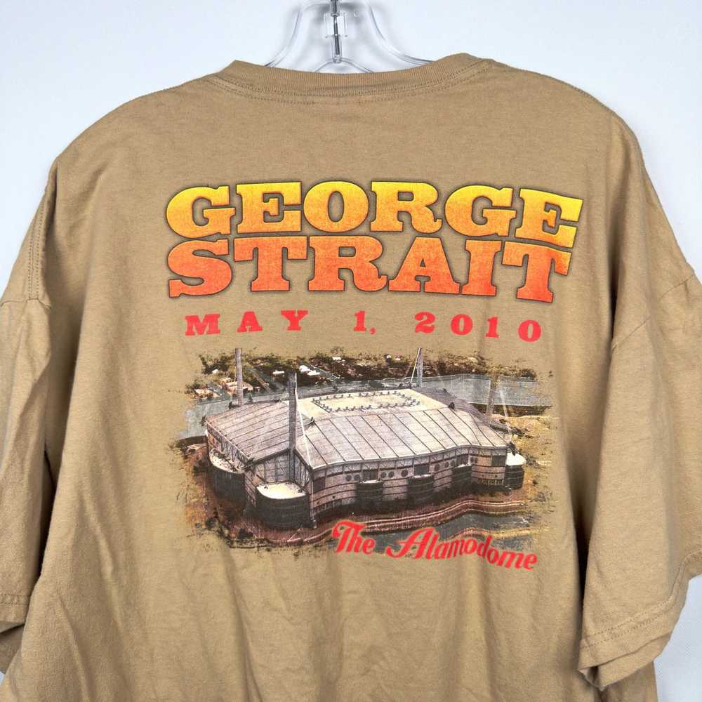 Gildan 2010 George Strait Concert Tee Alamodome B… - image 4