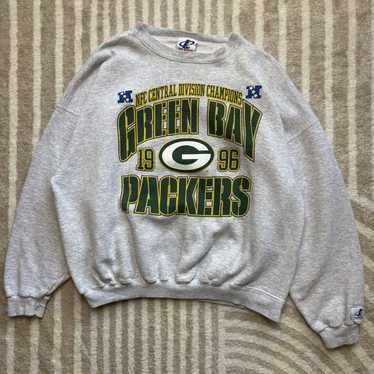 Logo 7 × NFL × Vintage 96’ Green Bay Packers Swea… - image 1