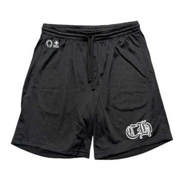 Chrome Hearts Sports Mesh Varsity Shorts Black