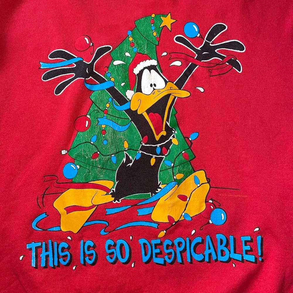 Vintage × Warner Bros 90s Looney Tunes Daffy Duck… - image 2