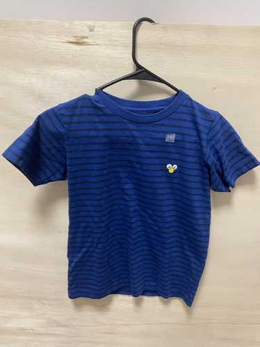 Kaws × Uniqlo Kaws Blue Striped Tshirt