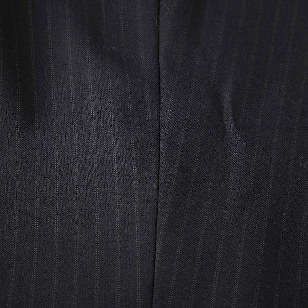 Theory Navy Wool Striped Suit Trousers - image 4