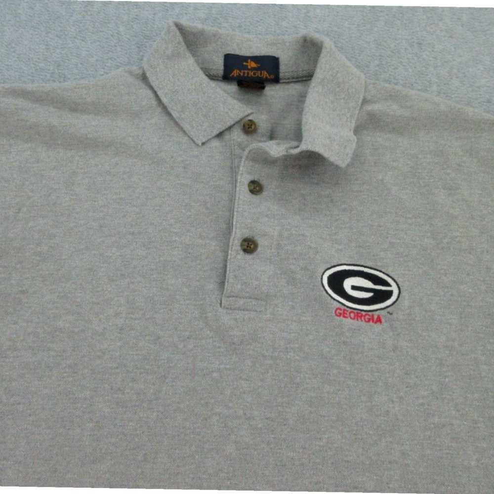 Vintage Classic Gray UGA Dawgs Mens Large Short S… - image 1