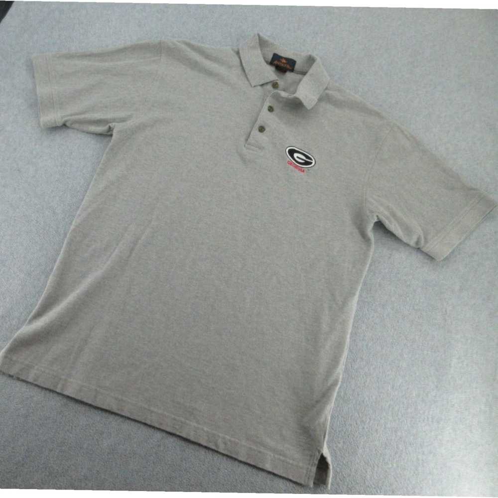 Vintage Classic Gray UGA Dawgs Mens Large Short S… - image 3