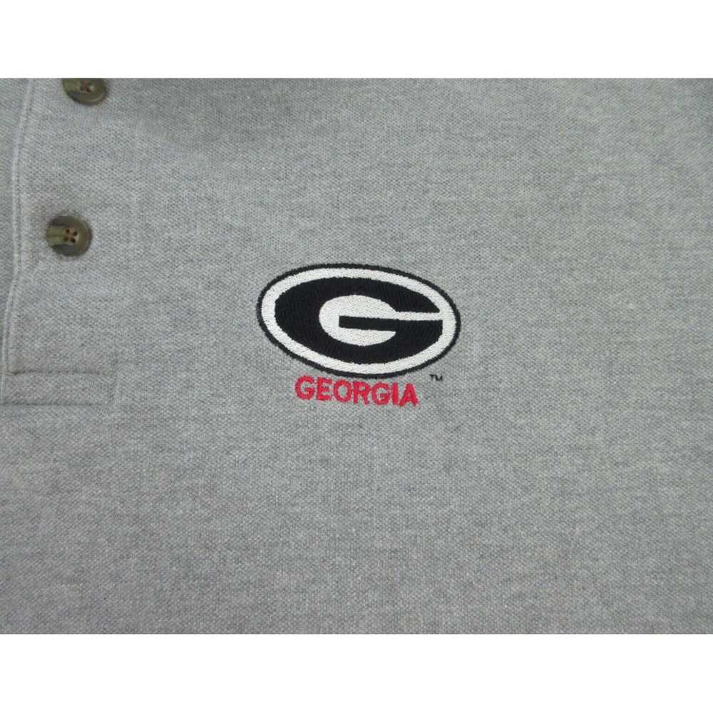 Vintage Classic Gray UGA Dawgs Mens Large Short S… - image 4