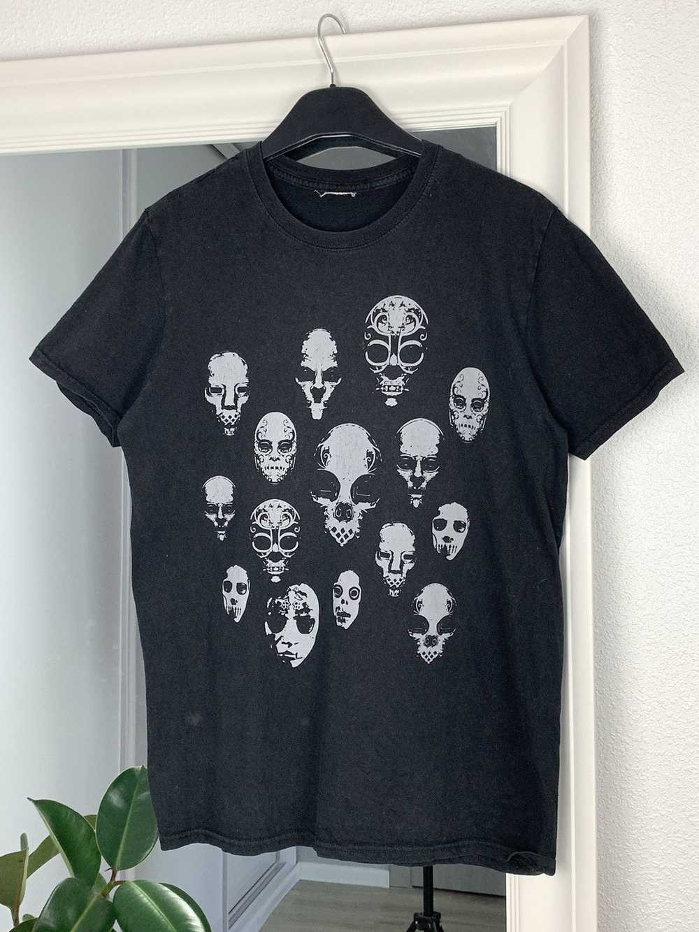 Skulls × Slipknot × Vintage Slipknot Tee Mask Log… - image 2