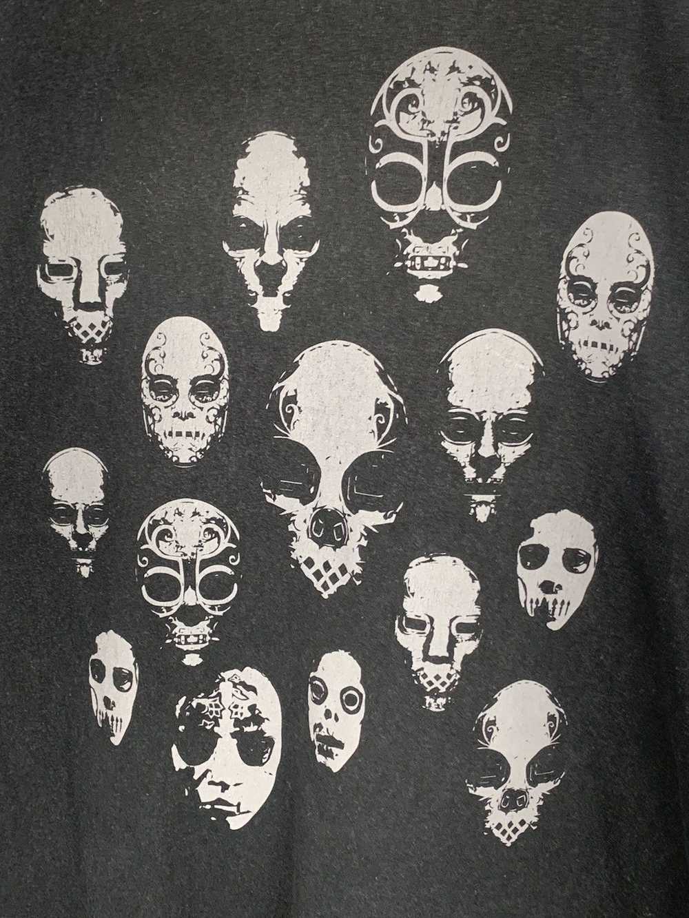 Skulls × Slipknot × Vintage Slipknot Tee Mask Log… - image 3