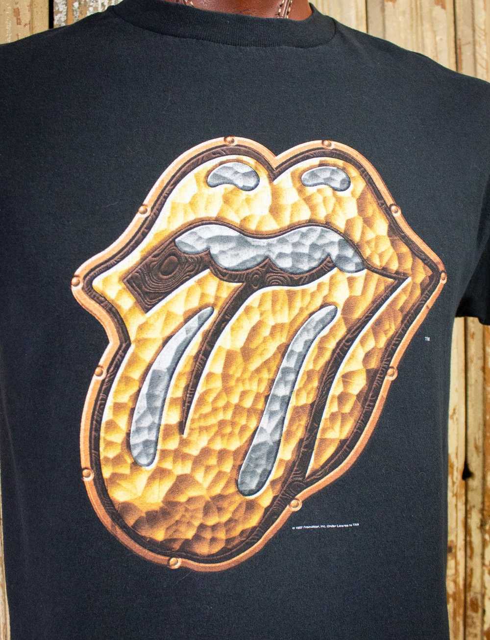 Band Tees × Vintage Vintage Rolling Stones Bridge… - image 4