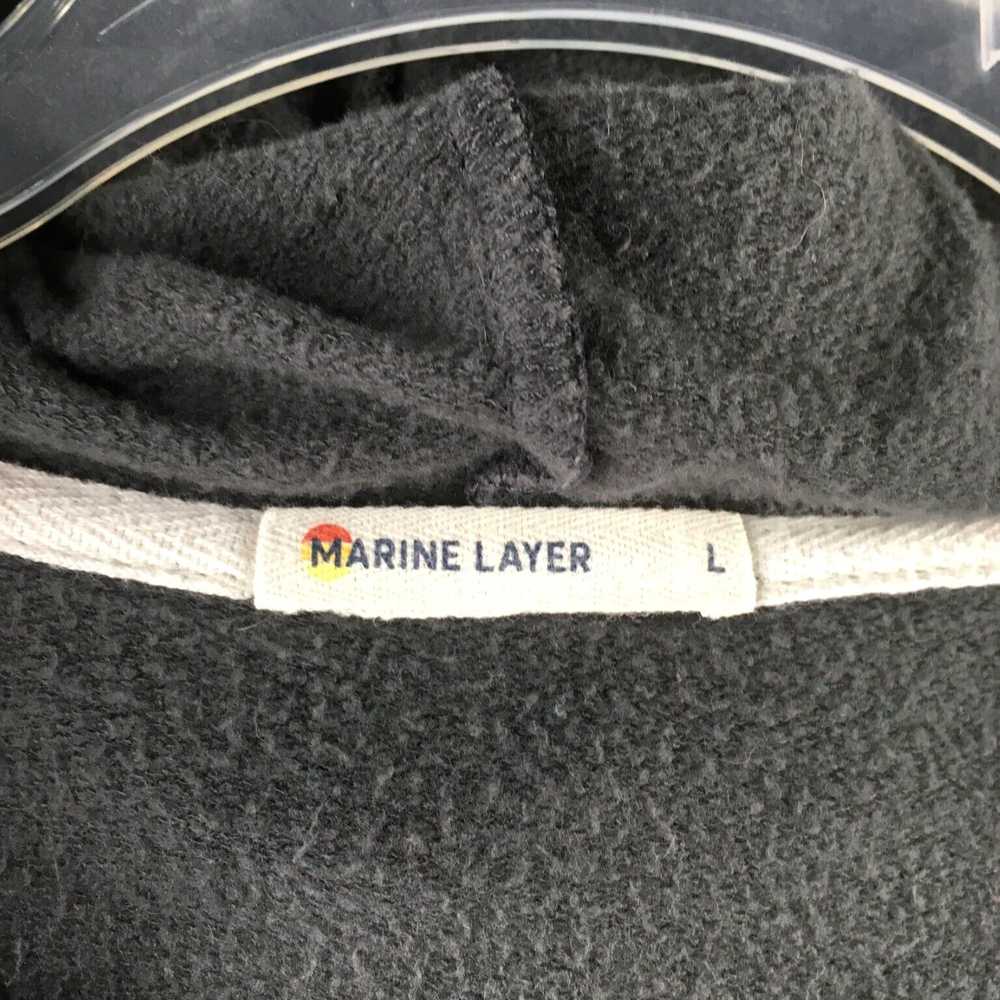 Marine Layer Womens Full Zip Hoodie Grey Ladies L… - image 5