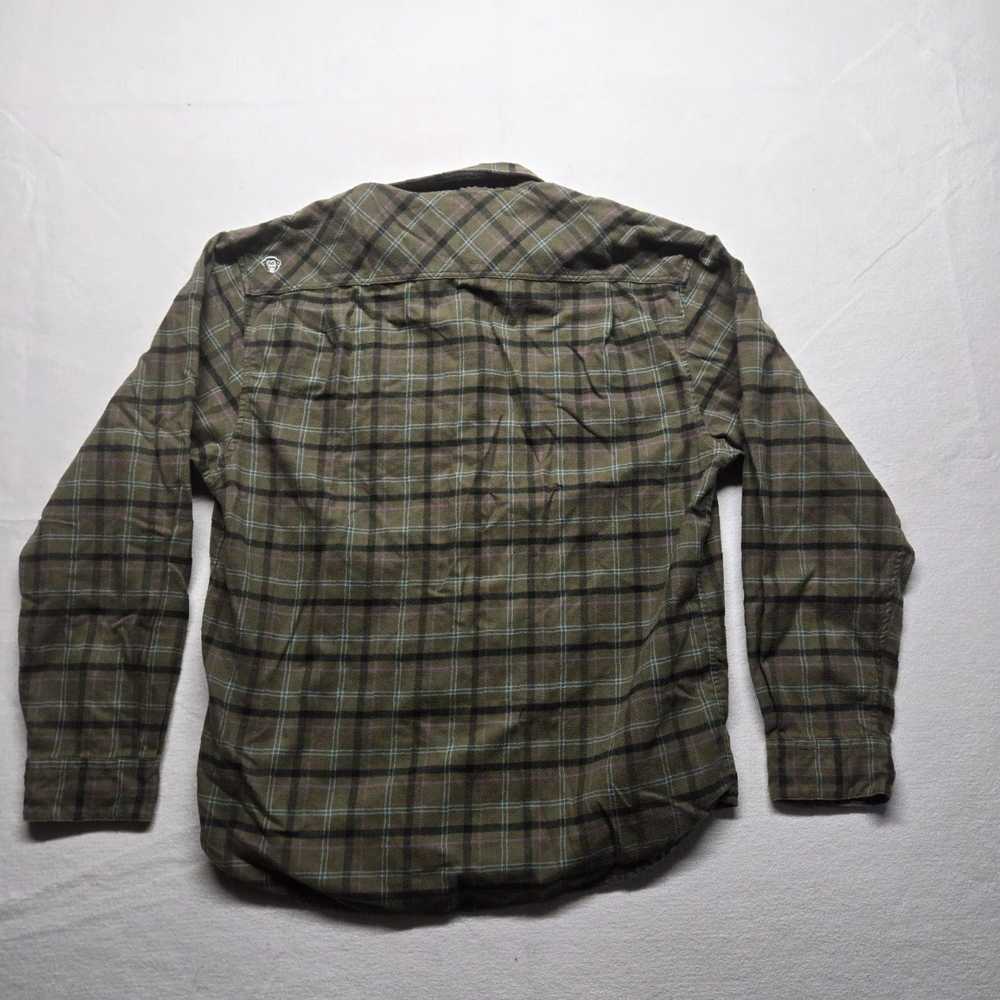 Howler Brothers Brown Plaid Flannel Shirt with Bu… - image 7