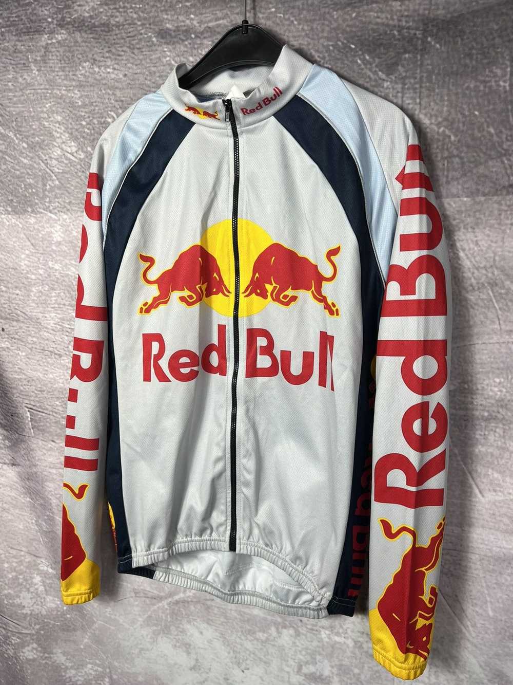 Racing × Red Bull × Vintage Red Bull zip track to… - image 4