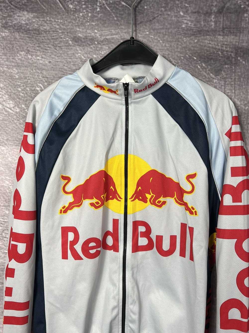 Racing × Red Bull × Vintage Red Bull zip track to… - image 5