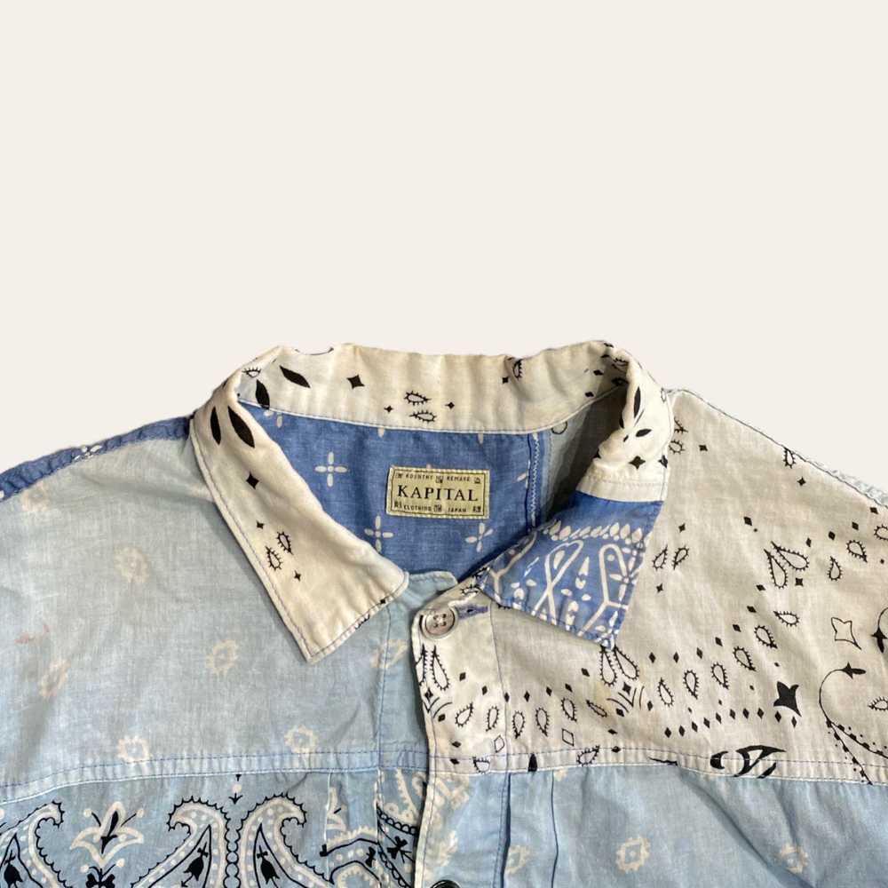 Kapital Patchwork Bandana Print Cotton Jacket - image 2