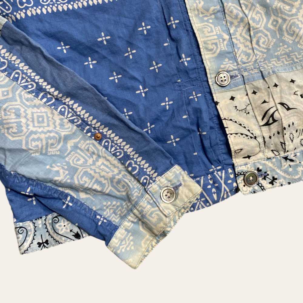 Kapital Patchwork Bandana Print Cotton Jacket - image 3