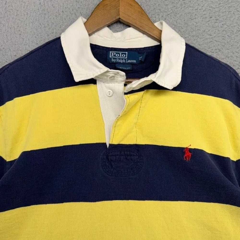 Ralph Lauren Authentic Men's XL Blue Yellow Thick… - image 2