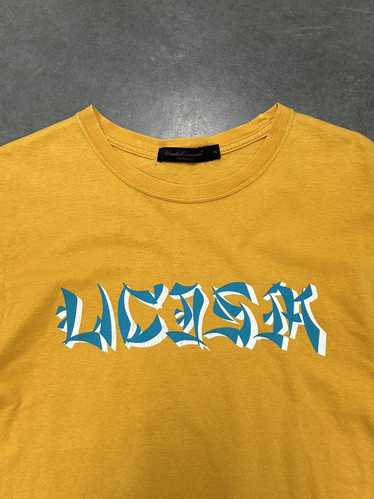 Undercover Undercover Japanese Writing Yellow Tee