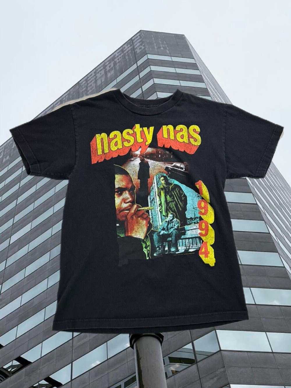 Rap Tees men small shirt nas - image 1