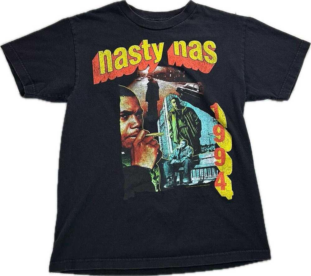 Rap Tees men small shirt nas - image 2