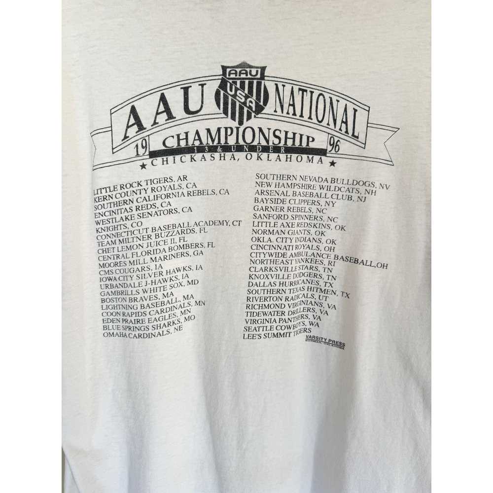 Vintage 1996 AAU Baseball Tee - image 5