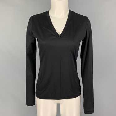 Designer ORSON+BODIL Black Katoen V-Neck Casual T… - image 1