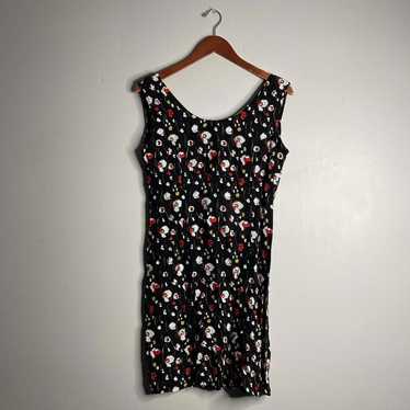 Vintage Y2k Vintage Black Floral Dress