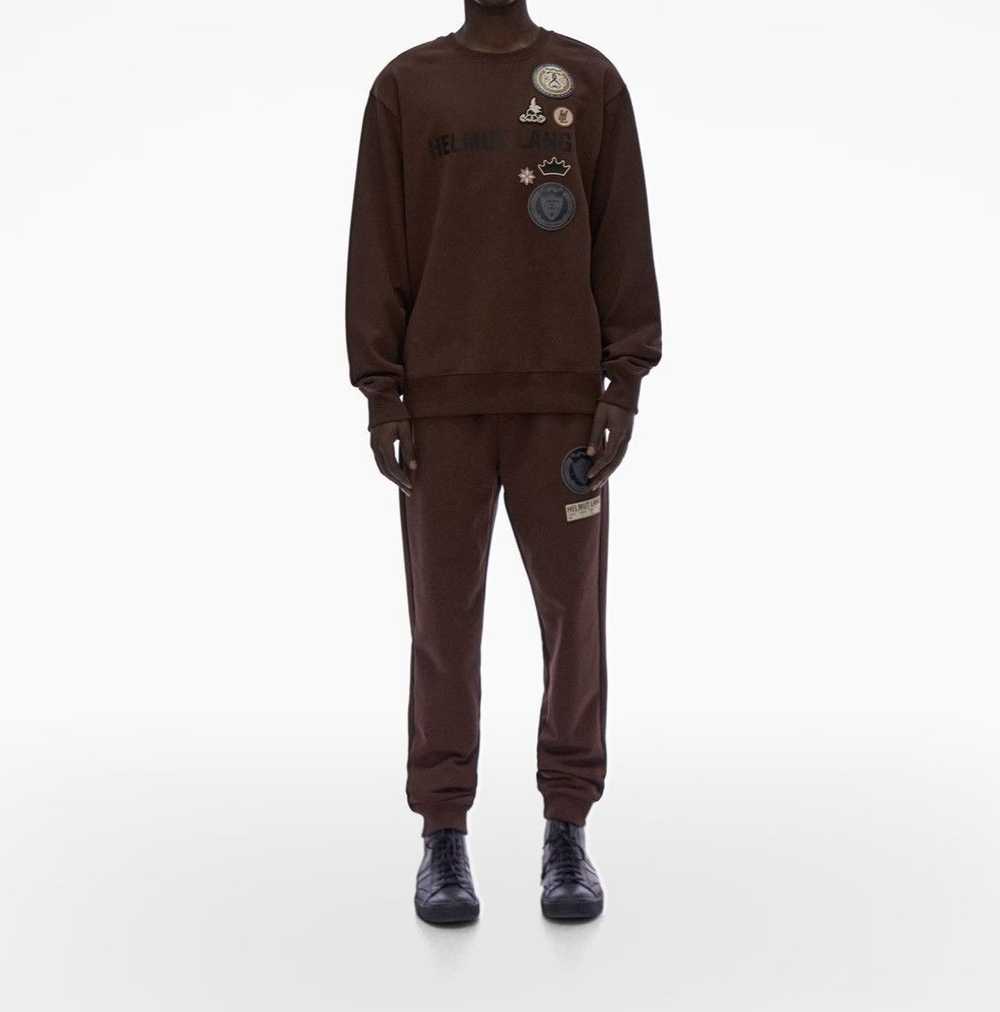 Helmut Lang Helmut Lang Societas Chocolate Jogger… - image 2