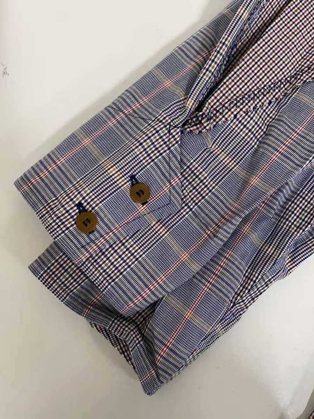 Vivienne Westwood Western Orb Plaid Button Shirt - image 3