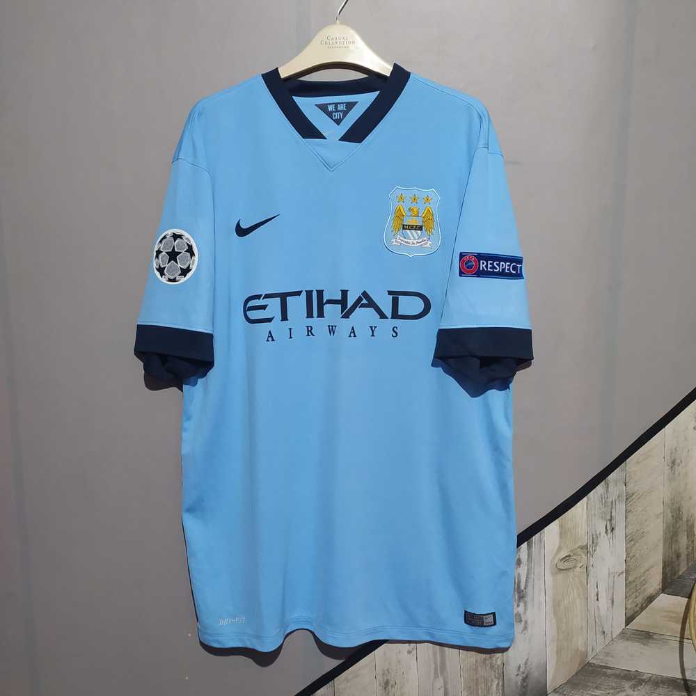 Nike × Soccer Jersey Nike x 2014/15 Manchester Ci… - image 2