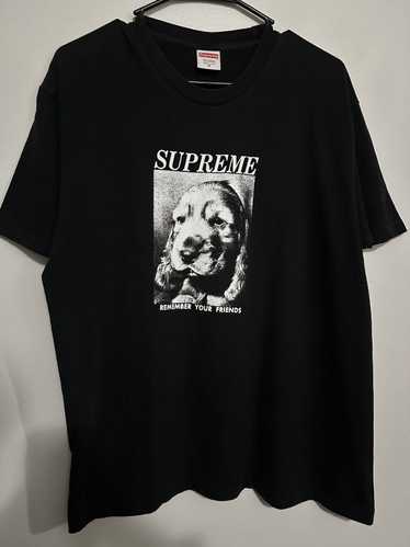 Supreme remember your friends t shirt online