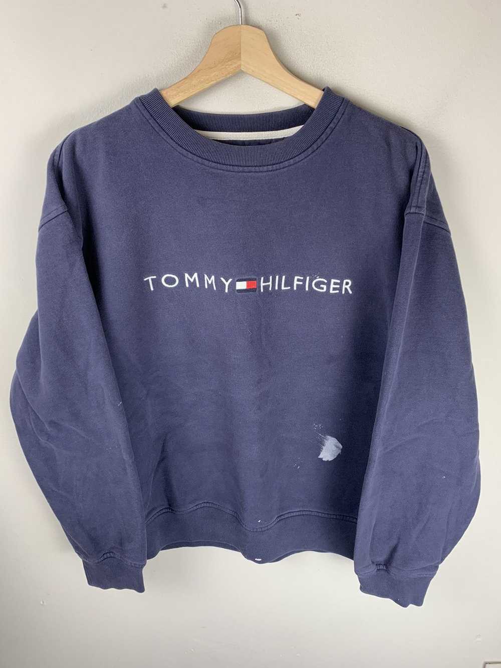 Tommy Hilfiger × Vintage Vintage Crewneck Tommy H… - image 1