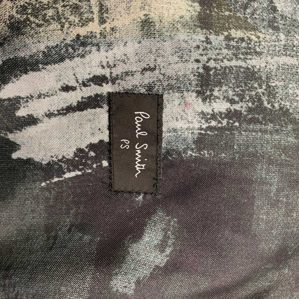 Designer PS by PAUL SMITH Size S Black Grey Tweed… - image 7