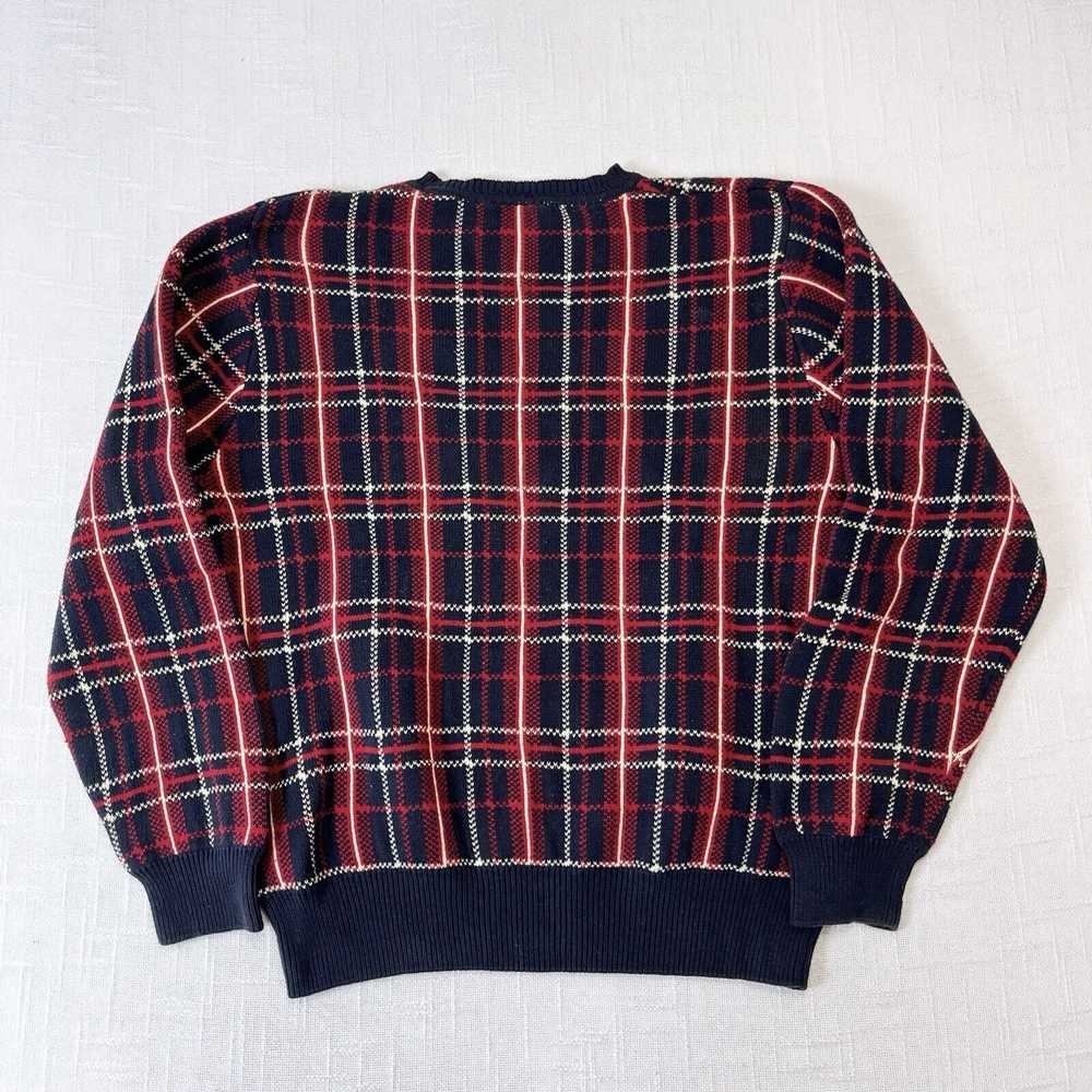 Saddlebred × Vintage 90s Saddlebred Plaid Knit Cr… - image 2