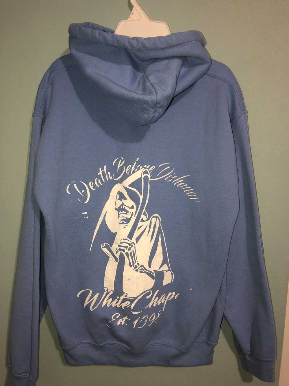 Gildan × Other Funeral Servce Hoodie Blue (Lil Pu… - image 2