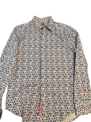 Robert Graham Robert Graham Blue Tailored Fit S